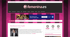 Desktop Screenshot of femenina.es