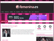 Tablet Screenshot of femenina.es
