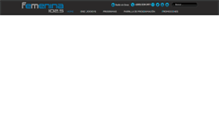 Desktop Screenshot of femenina.com.sv